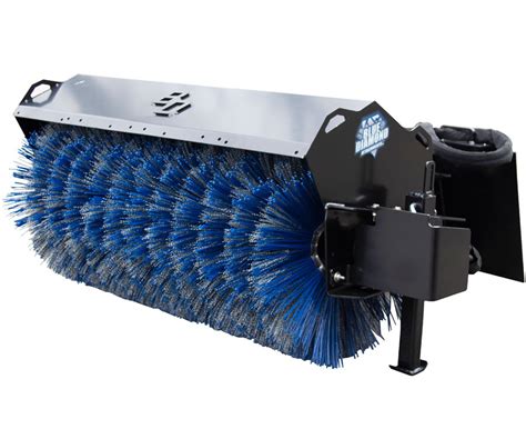 blue diamond rotary broom skid steer attachment|rotary broom for skid steer.